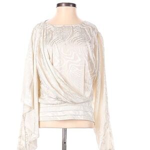 Ronny Kobo Silk open back top. Stunning. NWOT Size M